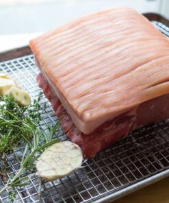 Roasting Pork Loin with Skin for Crackling