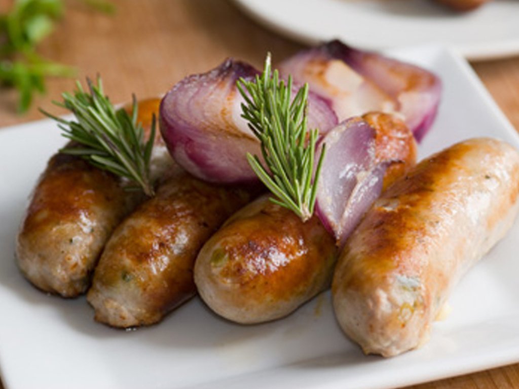 Caramelised Onion Sausages 8 pack